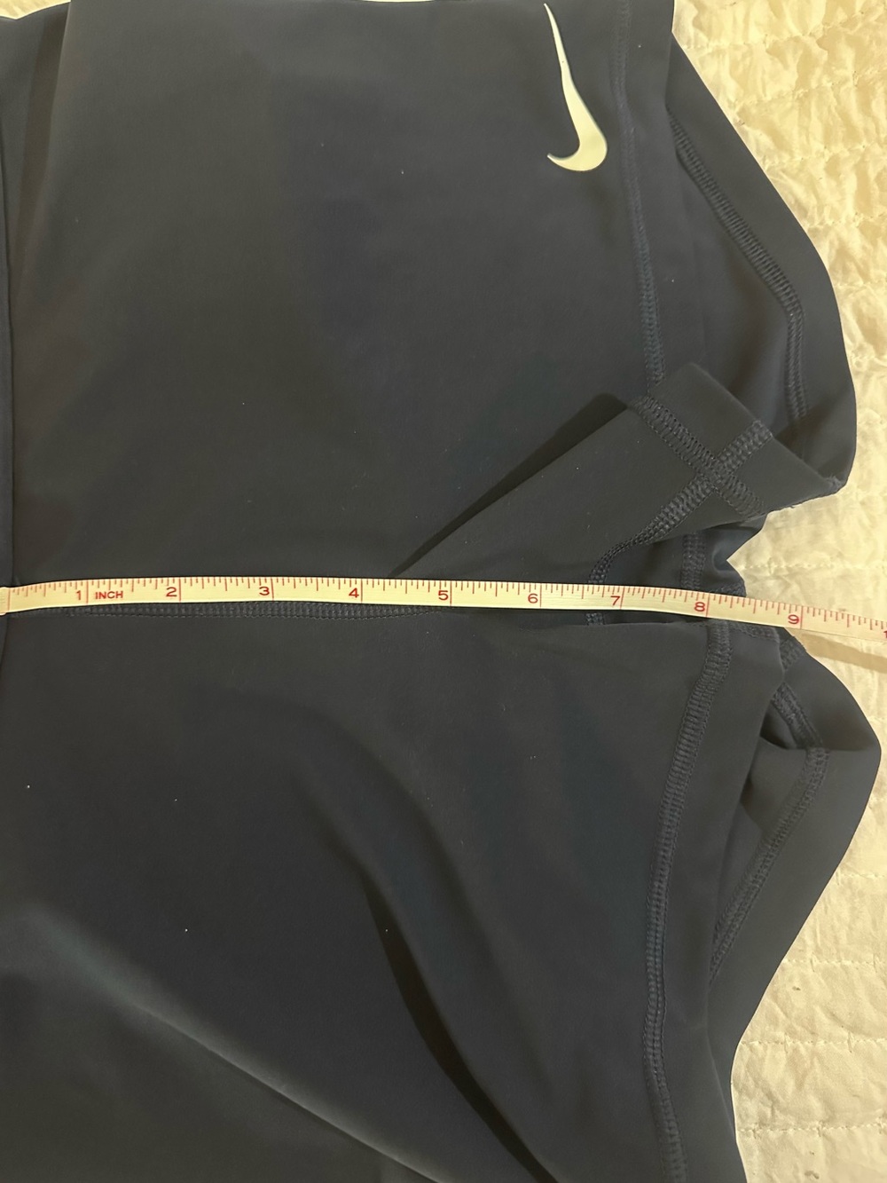 Nike Navy/White Pro Compression Shorts - Picture 3 of 3